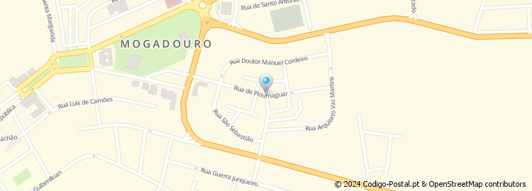 Mapa de Rua Abílio Salgado