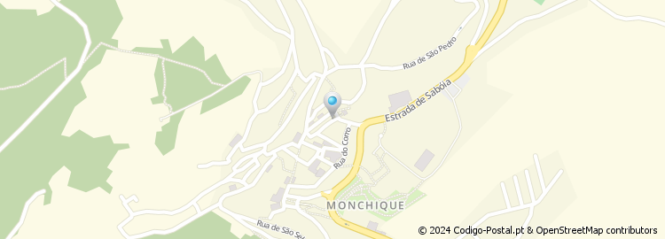 Mapa de Apartado 226, Monchique