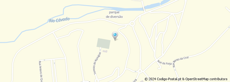 Mapa de Rua da Estrada Nova