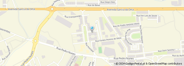 Mapa de Rua Alfredo Keill