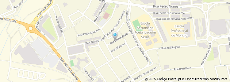 Mapa de Rua Caldas Xavier