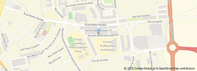 Mapa de Rua das Piteiras