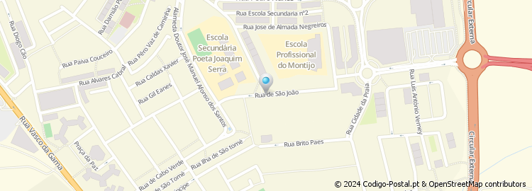 Mapa de Rua de São João