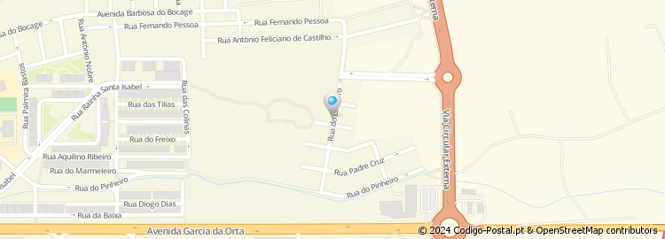 Mapa de Rua do Loureiro