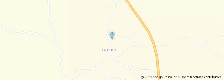 Mapa de Freixo