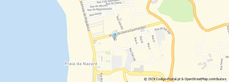Mapa de Beco da Rua Alves Redol