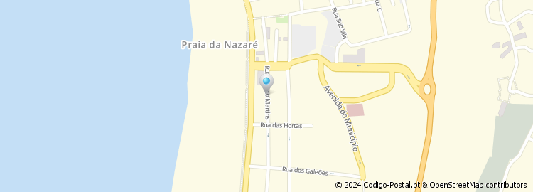 Mapa de Rua Branco Martins