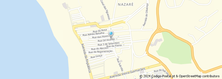 Mapa de Rua Joaquim Bernardo Sousa Lobo