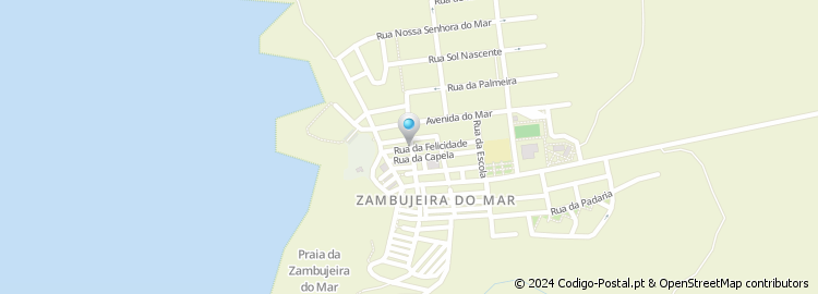 Mapa de Rua da Esperança