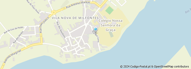 Mapa de Rua dos Socorros a Naufragos