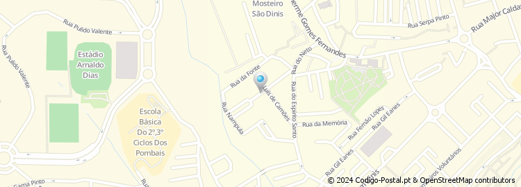 Mapa de Rua Coronel Ferreira Simas