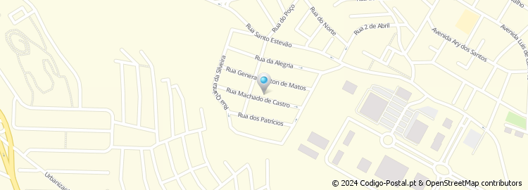 Mapa de Rua Machado de Castro