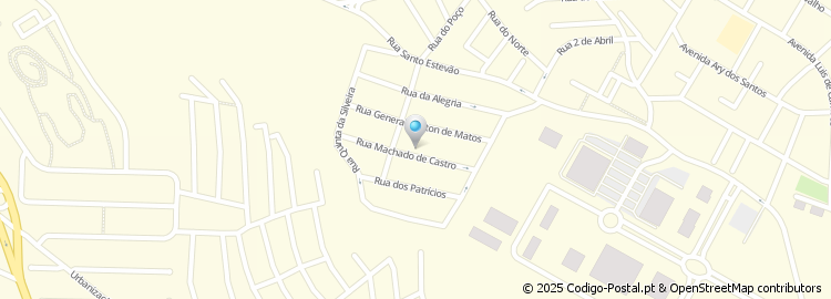 Mapa de Rua Machado de Castro