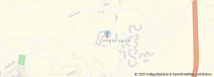 Mapa de Apartado 105, Porto Salvo