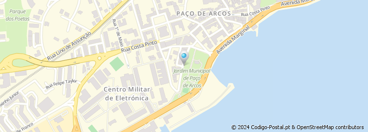 Mapa de Avenida Marquês de Pombal