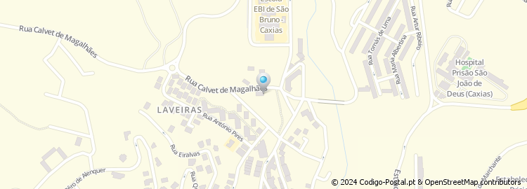 Mapa de Largo da Estação