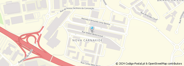 Mapa de Rua Aníbal Bettencourt