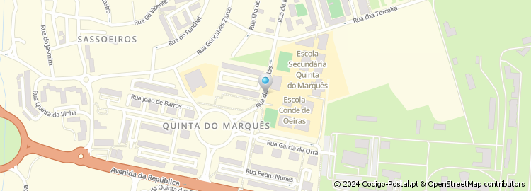 Mapa de Rua Escolas