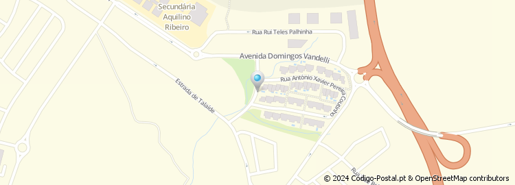 Mapa de Rua José de Ascensão Guimarães