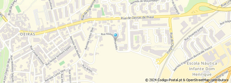 Mapa de Rua Mateus Fernandes