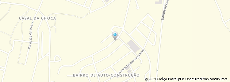 Mapa de Rua Monsenhor Moreira das Neves