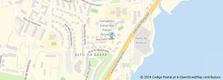 Mapa de Rua Porto Santo