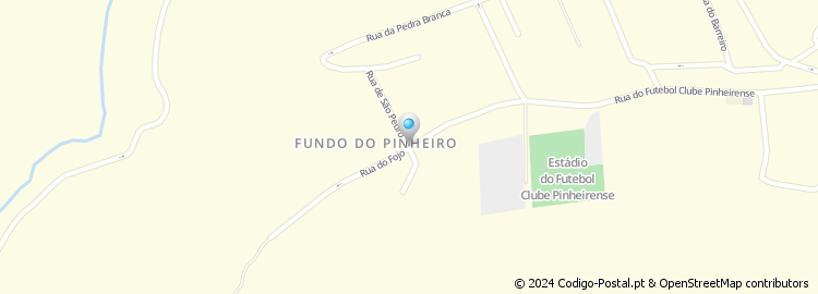 Mapa de Rua do Fojo