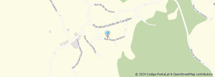 Mapa de Rua Padre Américo