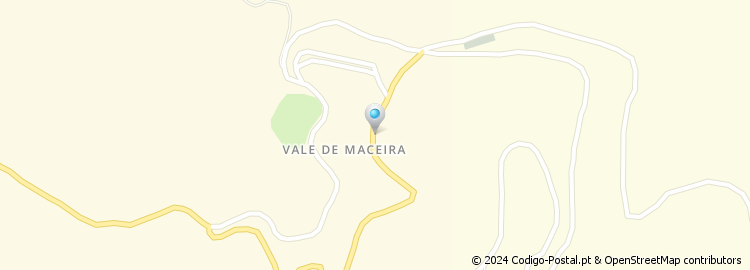 Mapa de Vale da Maceira