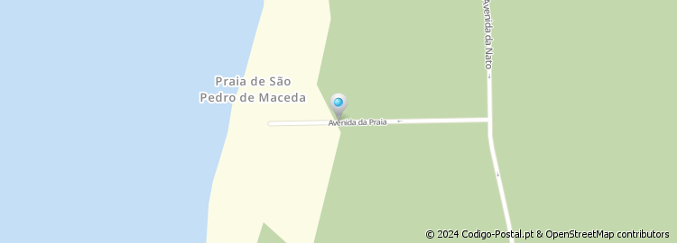 Mapa de Avenida da Praia