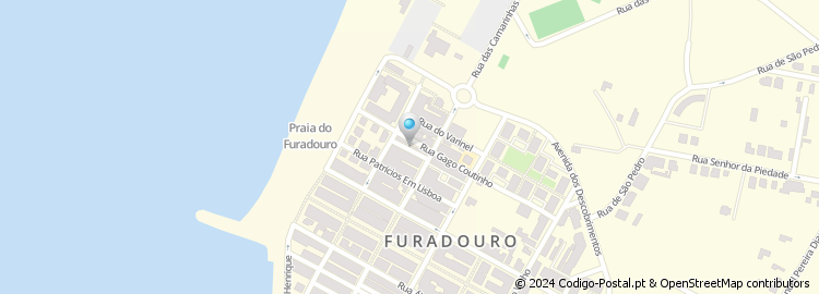 Mapa de Rua Carvalho de Araújo