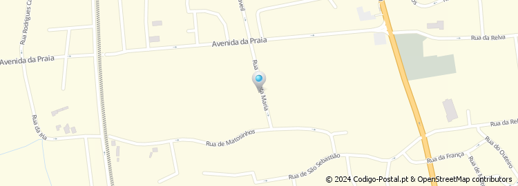 Mapa de Rua de São Pedro