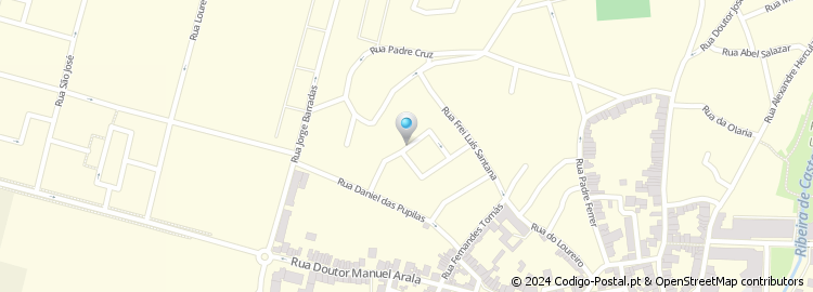 Mapa de Rua Padre Lopes Ferreira