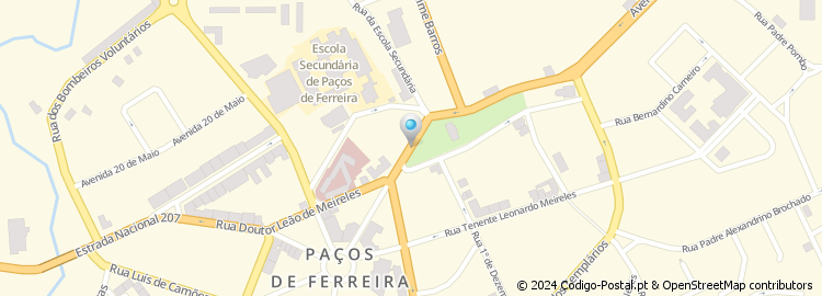 Mapa de Praça 25 de Abril