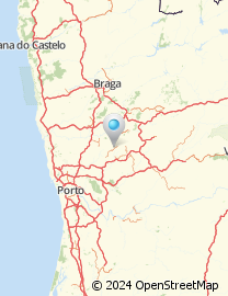 Mapa de Rua da Água Levada