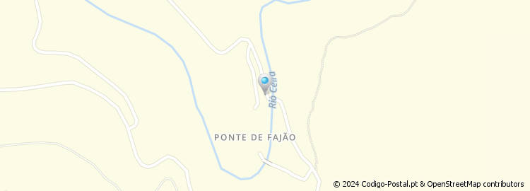 Mapa de Ponte Fajão