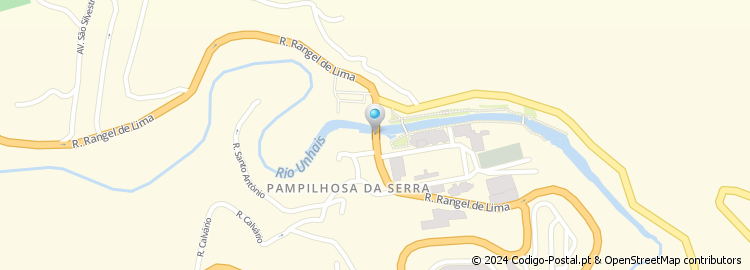 Mapa de Rua São Jerónimo
