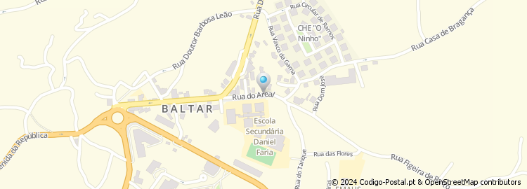 Mapa de Rua do Areal