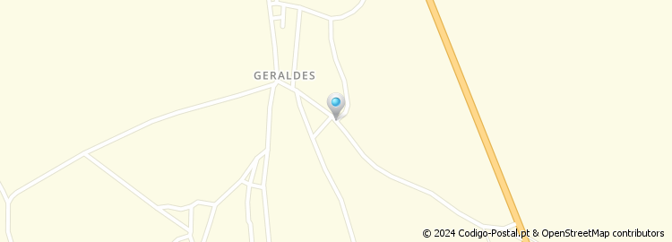 Mapa de Praça de Geraldes