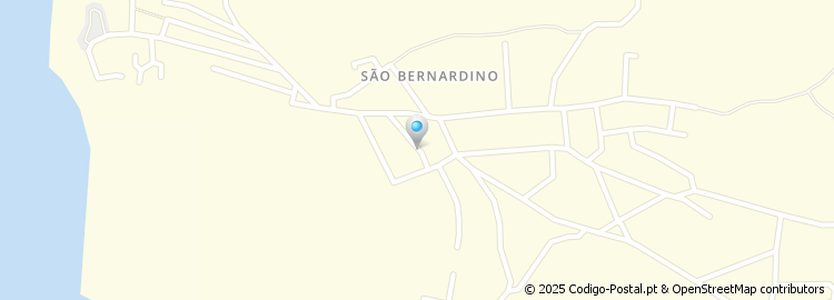 Mapa de Rua Frei Rodrigo Benavente