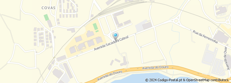 Mapa de Avenida Sacadura Cabral