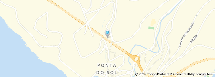 Mapa de Apartado 16, Ponta do Sol