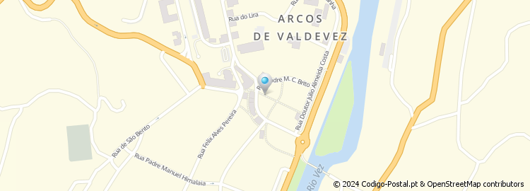 Mapa de Apartado 71, Arcos de Valdevez