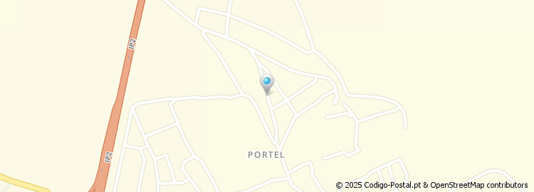 Mapa de Apartado 28, Portel