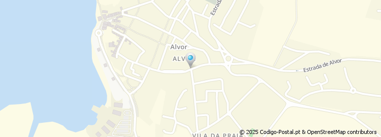 Mapa de Apartado 12, Alvor