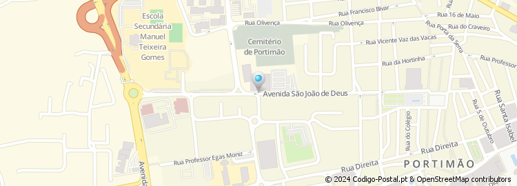 Mapa de Avenida São João de Deus
