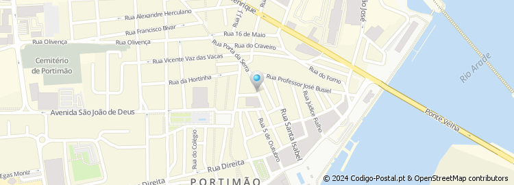 Mapa de Rua Bispo Afonso Dom Castelo Branco