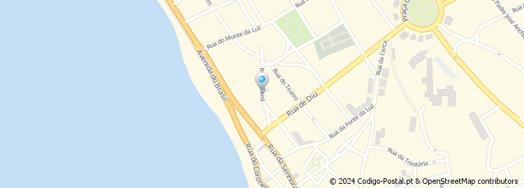 Mapa de Apartado 10116, Porto