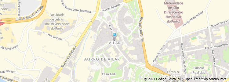 Mapa de Apartado 55008, Porto
