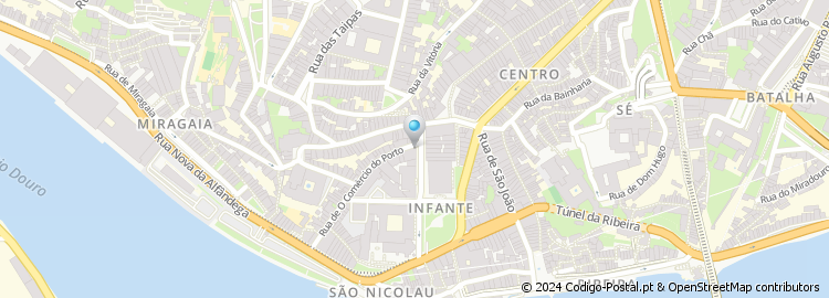 Mapa de Apartado 6008, Porto